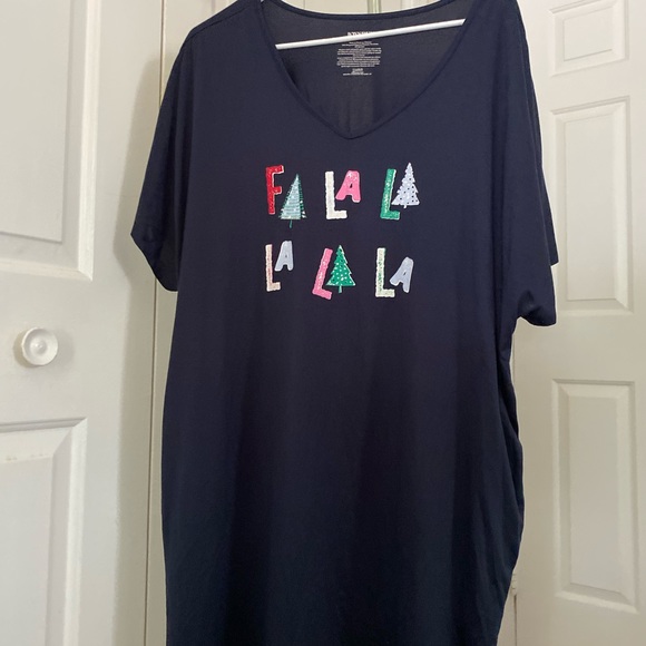 Joyspun Fa LA LA LA LA LA Night gown size L- XL - Picture 5 of 6